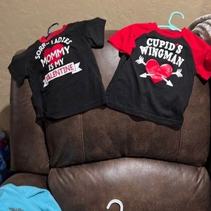 2t valentines shirts/ 24 month bundle